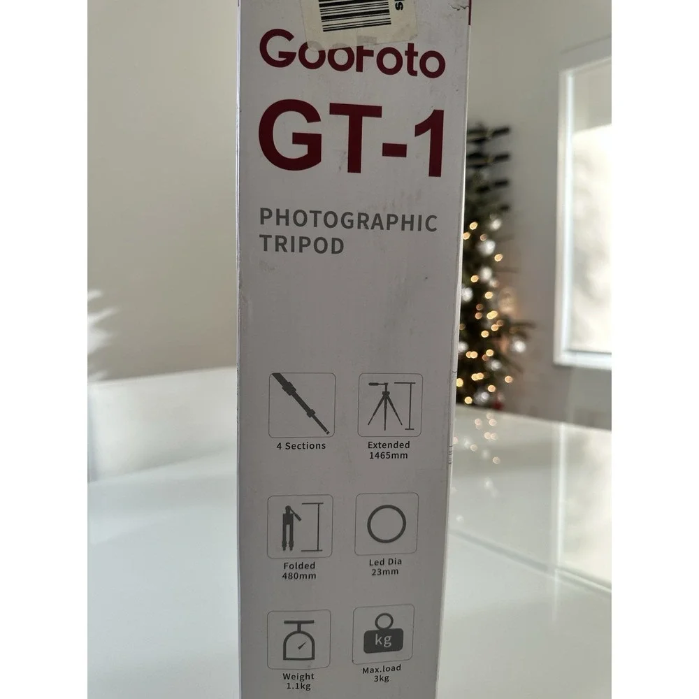 GooFoto GT-1 Camera Tripod Lightweight Aluminum 60